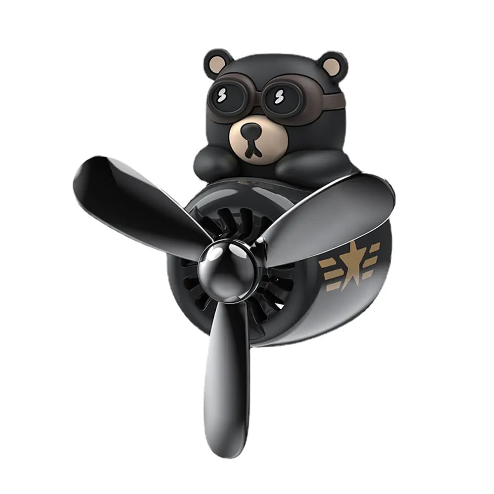 Pilot Bear Car Air Freshener - DICESEVEN