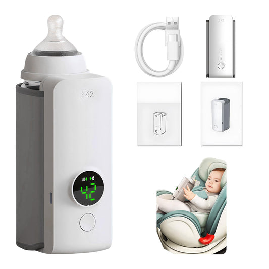 Portable Wireless Rechargeable Baby Bottle Warmer - DICESEVEN