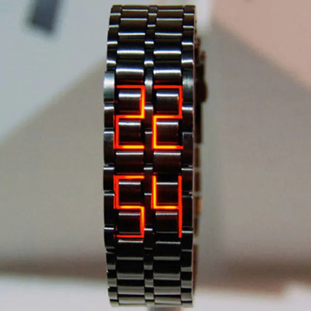 Digital Lava Wrist Watch - DICESEVEN