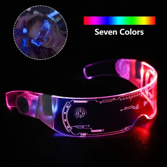 Neon Party LED Luminous Glasses - DICESEVEN