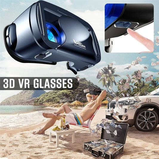 Full Screen Visual Wide-Angle VR Glasses - DICESEVEN