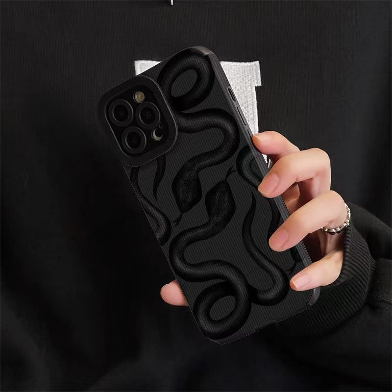 Dark Cartoon Phone Case Full Package Soft - DICESEVEN