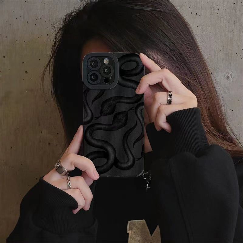 Dark Cartoon Phone Case Full Package Soft - DICESEVEN