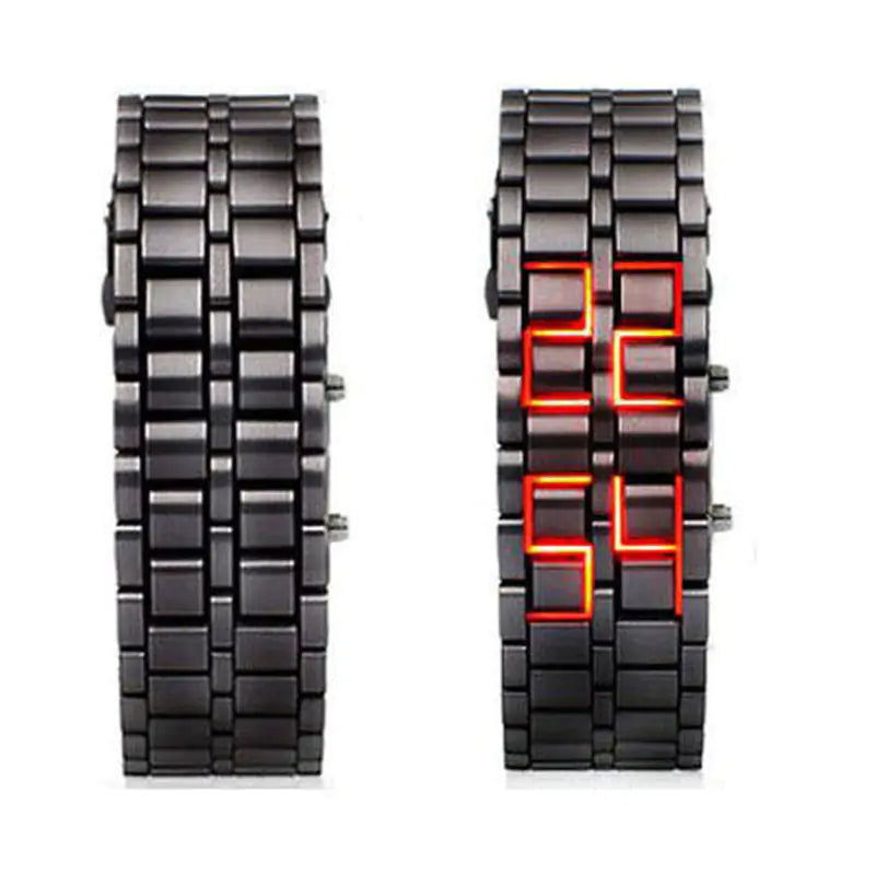 Digital Lava Wrist Watch - DICESEVEN