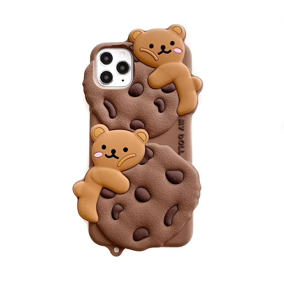 Cartoon Silicone Mobile Phone Soft Case - DICESEVEN